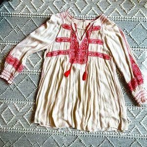 Free People long sleeve tunic-Small